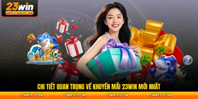 Chi tiết quan trọng về khuyến mãi 23WIN mới nhất