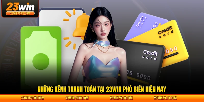 Những kênh thanh toán tại 23WIN phổ biến hiện nay