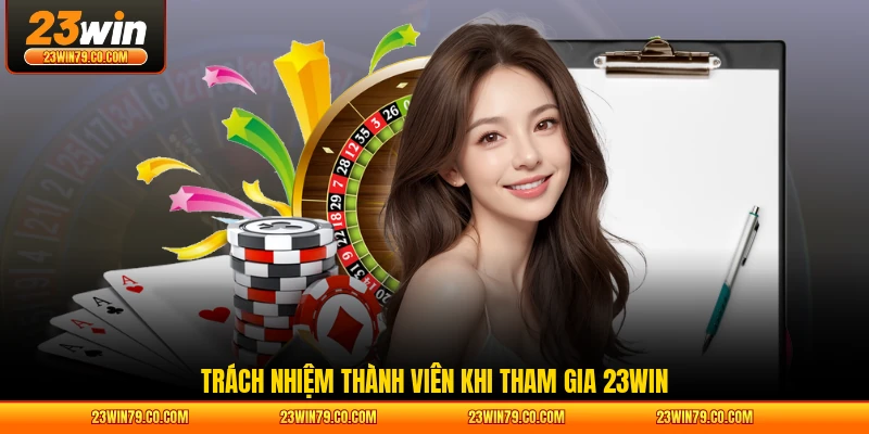 Trách nhiệm thành viên khi tham gia 23WIN